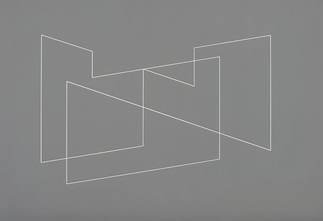 Josef Albers Reproduction Prints: A Guide to Owning Homage to the Square - STRUCTURAL INDICATION 1948 by Josef Albers