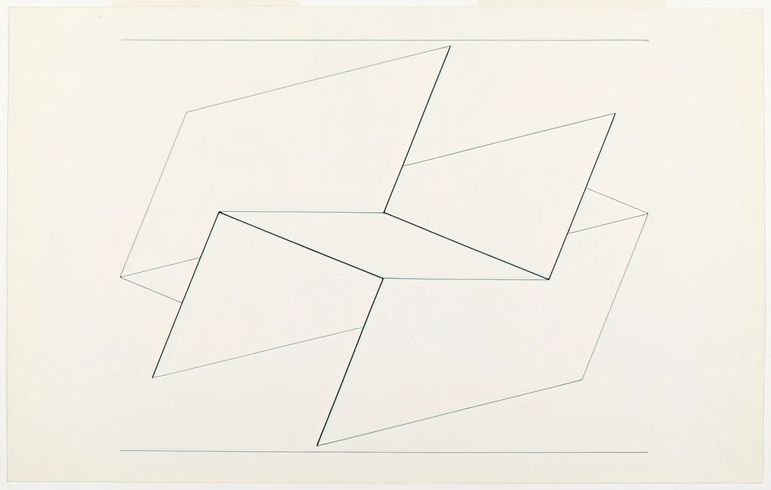 Josef Albers Screen Prints: A Masterclass in Color Theory and Geometric Abstraction - STRUCTURAL CONSTELLATION VI 1960 by Josef Albers