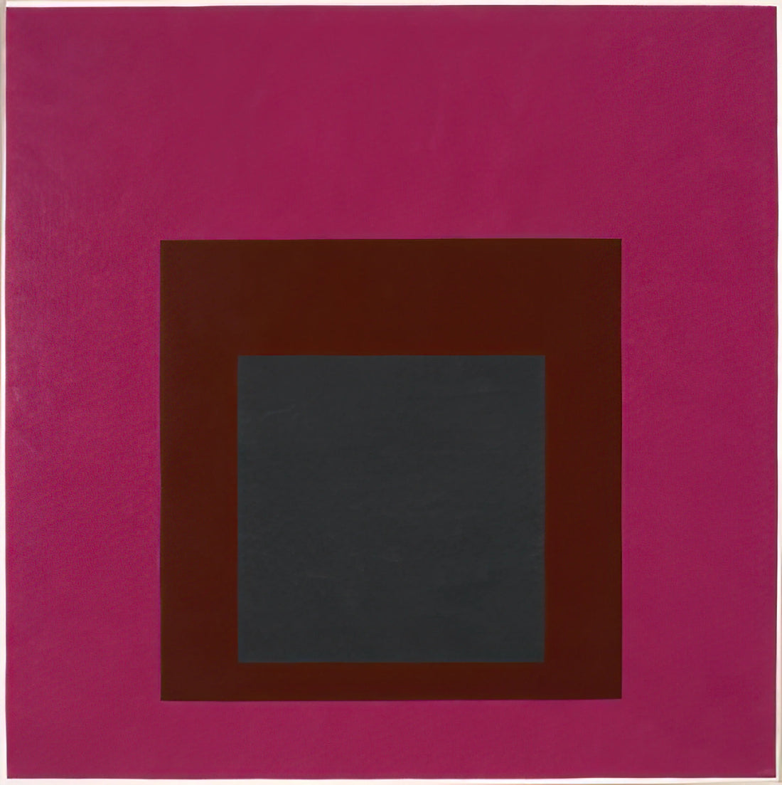 Josef Albers Variant: A Deep Dive into the Artist's Enduring Exploration of Color and Form - HOMAGE TO THE SQUARE GUARDED 1952 by Josef Albers