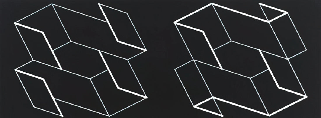 Josef Albers Work: The Enduring Legacy of Color Theory and Geometric Abstraction - DUO H 1966 by Josef Albers