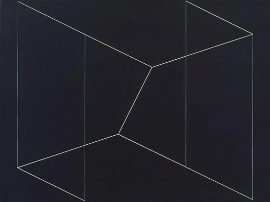 Josef Albers: The Bauhaus Artist Who Redefined Color Theory and Modern Art - STRUCTURAL CONSTELLATION TO FERDINAND HODLER 1954 by Josef Albers