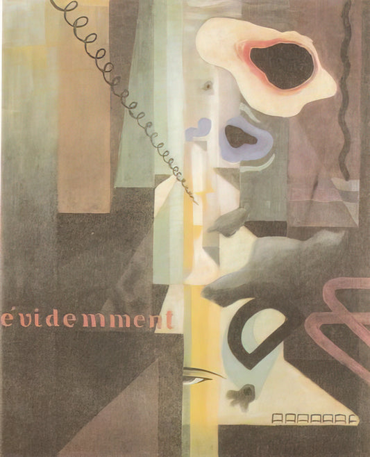 Julius Evola: Art, Philosophy, and the Controversial Legacy of a Radical Traditionalist - Composizione Paesaggio Dada n. 3 o n. 2 - 1921 by Julius Evola