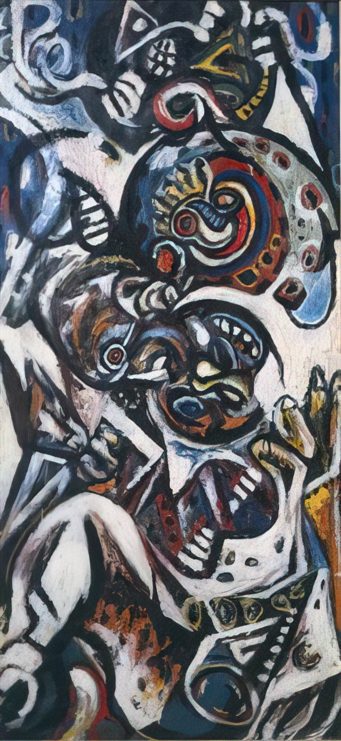 Justin Pollock Paintings: The Abstract Expressionist Legacy of Jackson Pollock's Lesser-Known Relative - BIRTH by Jackson Pollock