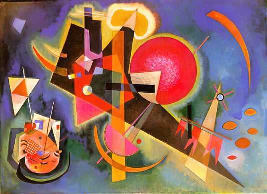Kandinsky Lithograph Signed: A Collector's Guide to Authenticity, Value, and Legacy - IN BLUE 1925 by Wassily Kandinsky