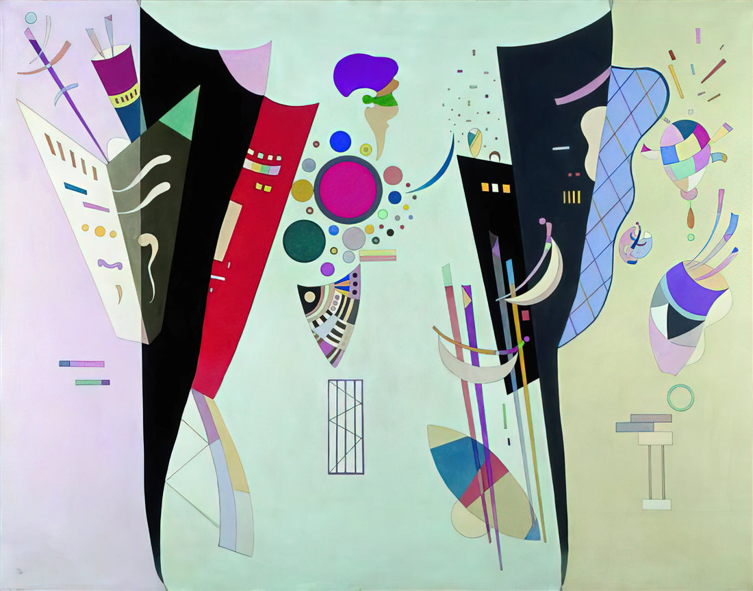 Kandinsky Posters on Amazon: A Collector's Guide to Authenticity, Quality, and Value - RECIPROCAL ACCORDS 1942 by Wassily Kandinsky