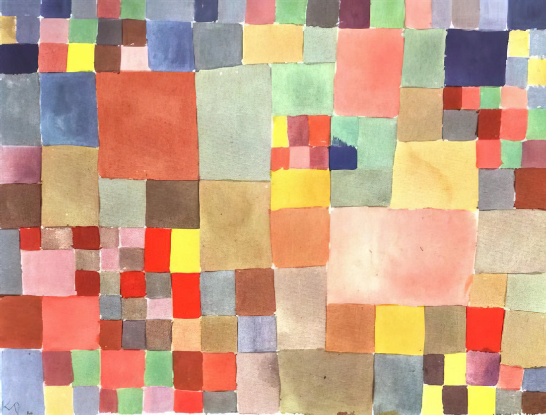 Kandinsky and Paul Klee: A Revolutionary Friendship in Modern Art - FLORA ON SAND 1927 by Paul Klee