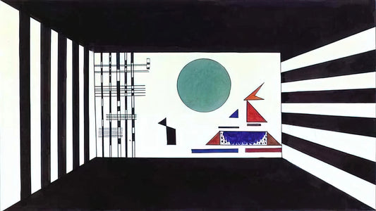 Kandinsky's 'Deepened Impulse': A Seminal Work of Abstract Expressionism - NOT_DETECTED_189367 by Wassily Kandinsky