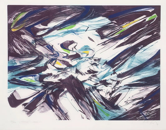 Karl Otto Götz Reproduction: The Art of Preserving Tachisme's Dynamic Legacy - Entym by Karl Otto Gotz