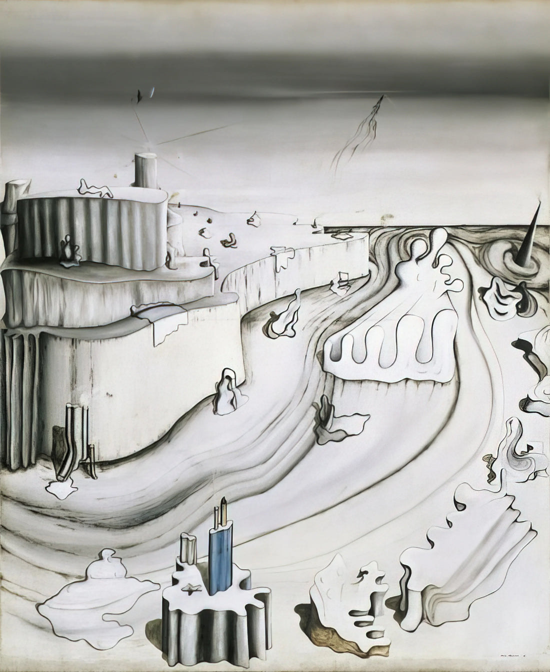 Kay Sage and Yves Tanguy: A Surrealist Love Story and Artistic Legacy - Promontory Palace by Yves Tanguy