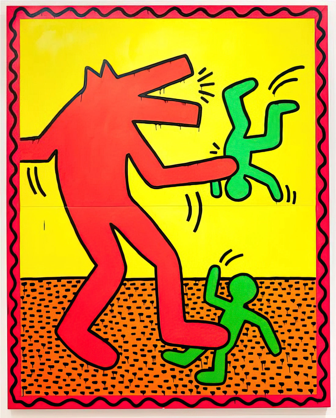 Keith Haring 89: The Final Year of an Icon's Revolutionary Art - UNTITLED 1982 1 by Keith Haring