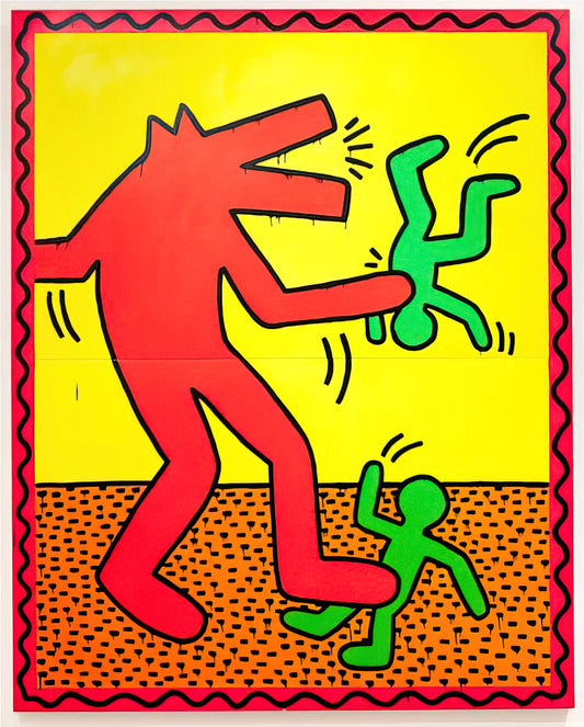 Keith Haring 89: The Final Year of an Icon's Revolutionary Art - UNTITLED 1982 1 by Keith Haring