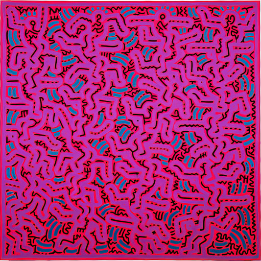 Keith Haring Prints Framed: A Collector's Guide to Iconic Pop Art - UNTITLED 1984 by Keith Haring
