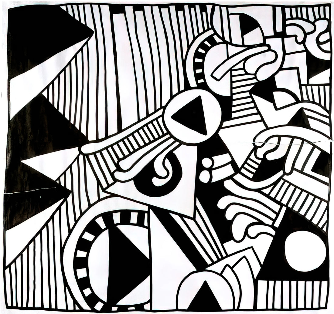 Keith Haring Serigraphs: A Collector's Guide to the Artist's Iconic Screen Prints - UNTITLED 1978 1 by Keith Haring