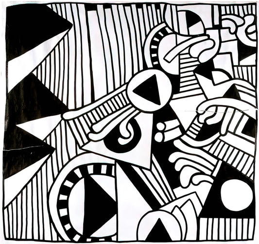 Keith Haring Serigraphs: A Collector's Guide to the Artist's Iconic Screen Prints - UNTITLED 1978 1 by Keith Haring