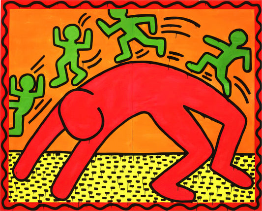 Keith Haring: The Radiant Child of Street Art and Social Commentary - UNTITLED 1982 2 by Keith Haring