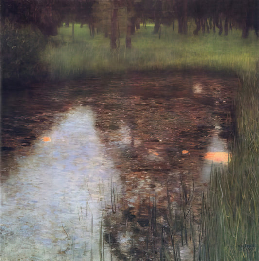 Klimt at Christie's: Understanding the Market and Legacy of Gustav Klimt's Art - THE SWAMP 1900 by Gustav Klimt