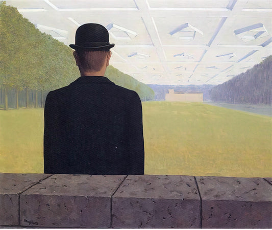 La Belle Captive: Unraveling René Magritte's Masterpiece of Surrealist Paradox - THE GREAT CENTURY 1954 by Rene Magritte