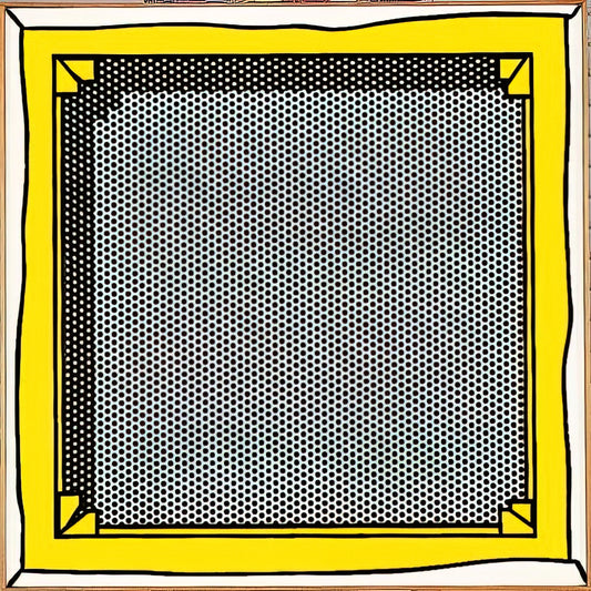 Large Lichtenstein Print: A Collector's Guide to Pop Art Scale and Impact - STRETCHER FRAME by Roy Lichtenstein