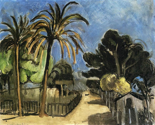 Large Matisse Poster: A Guide to the Artist's Iconic Works and How to Display Them - LANDSCAPE 1917 by Henri Matisse