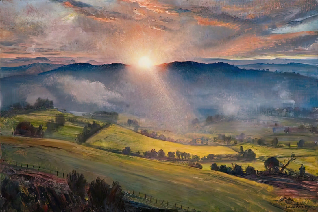 Laura Knight Print: Collecting the Work of Britain's Pioneering Modernist - SUNDOWN 1947 by Laura Knight