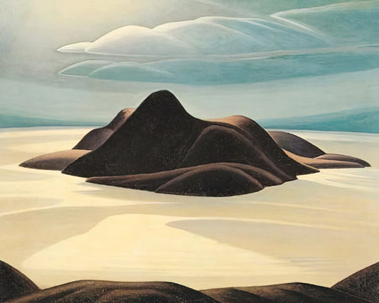 Lawren Harris Art for Sale: A Guide to Collecting Canada's Iconic Modernist - Pic Island, Lake Superior - 1924 by Lawren Harris