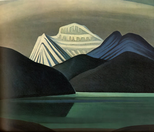 Lawren Harris Reproduction: A Collector's Guide to Museum-Quality Art Prints - Mountains and Lake - 1929 by Lawren Harris