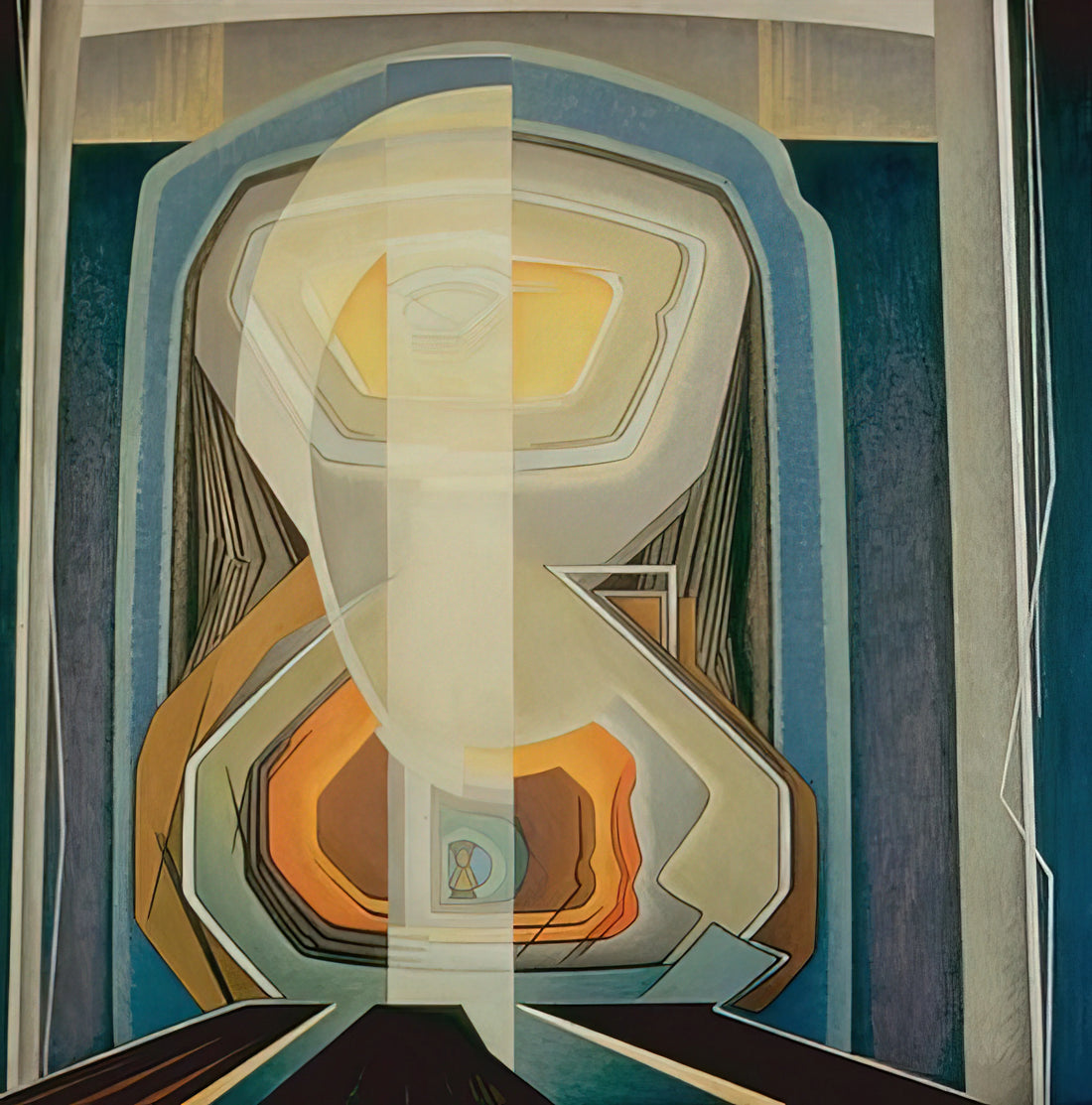 Lawren Harris and the Group of Seven: Defining Canadian Modernism - Abstract Painting #20 - 1942 by Lawren Harris