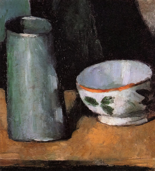 Le Mont Sainte-Victoire by Cézanne: The Mountain That Changed Modern Art - Still Life, Bowl and Milk Jug by Paul Cézanne