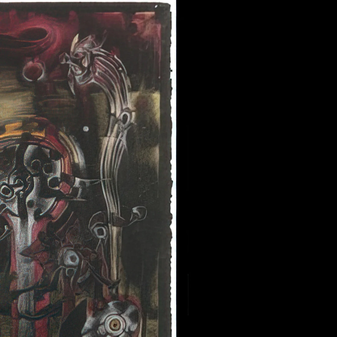 Lee Bontecou Reproductions: A Guide to the Artist's Vision in Print Form - UNTITLED 1998 2 by Lee Bontecou