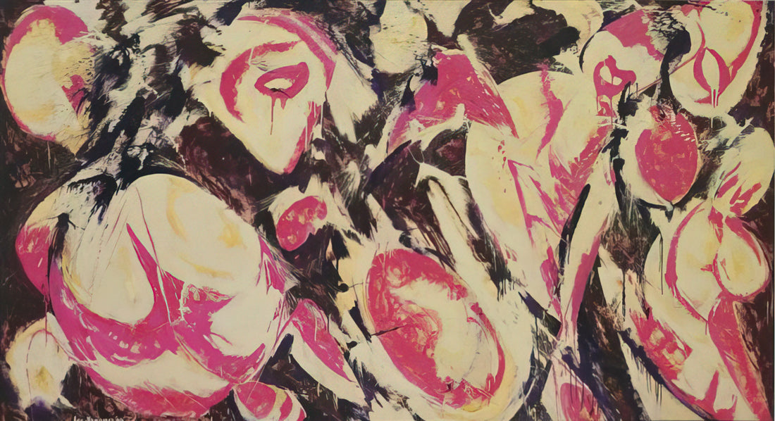 Lee Krasner Barbican Poster: A Collector's Guide to the Exhibition Art Print - Gaea by Lee Krasner