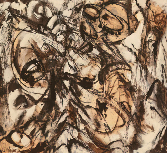 Lee Krasner Early Work: The Formative Years of an Abstract Expressionist Pioneer - The Guardian by Lee Krasner