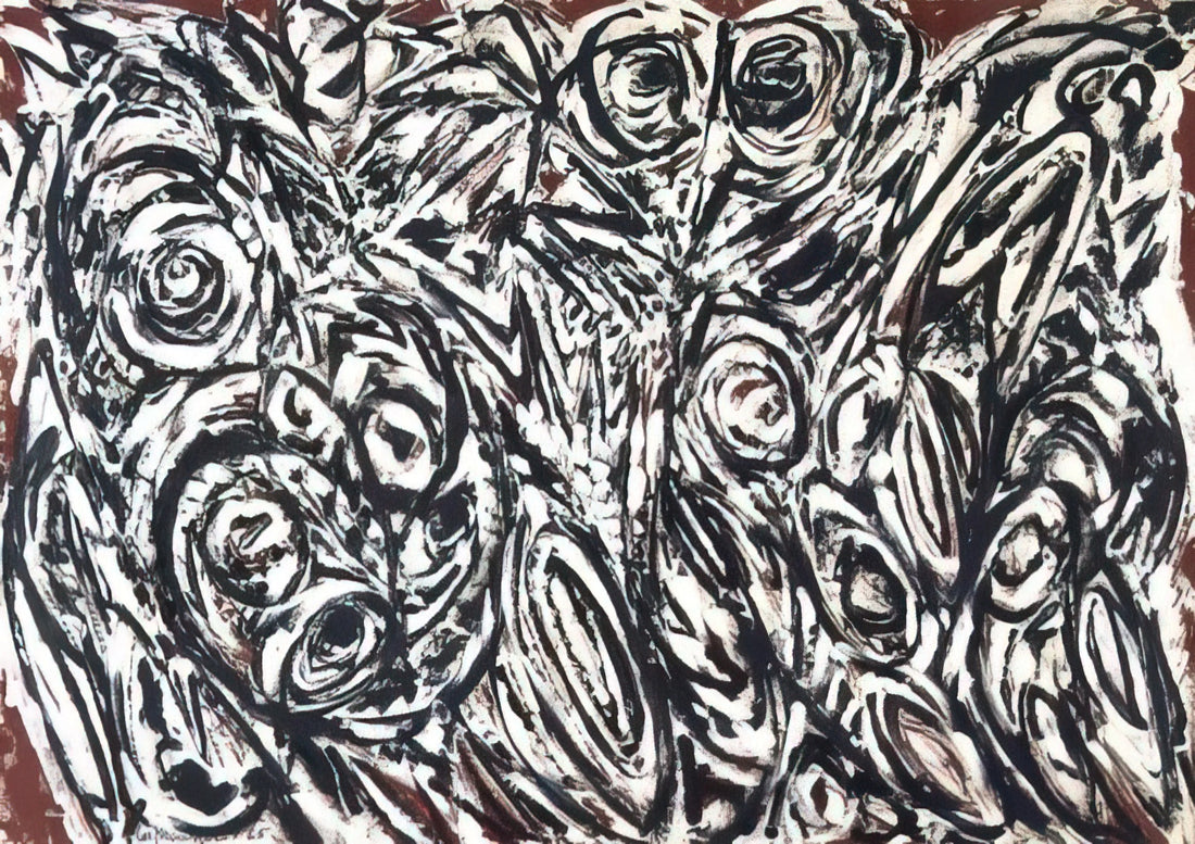 Lee Krasner Paintings & Images: A Guide to the Abstract Expressionist's Visual Legacy - Night Creatures by Lee Krasner