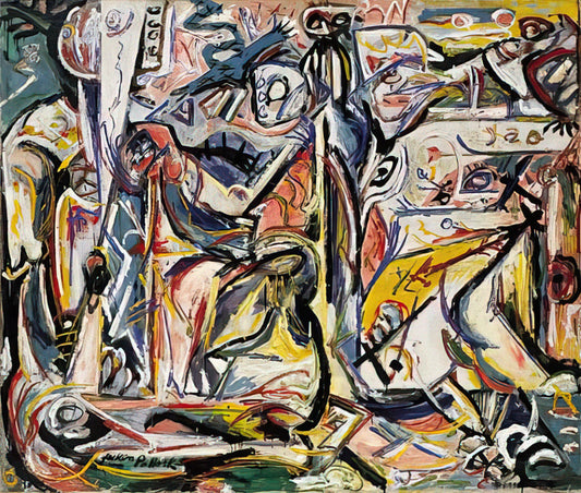Lee Krasner y Jackson Pollock: Una Historia de Arte, Amor y Rivalidad en la Vanguardia Americana - CIRCUMCISION JANUARY 1946 1 by Jackson Pollock