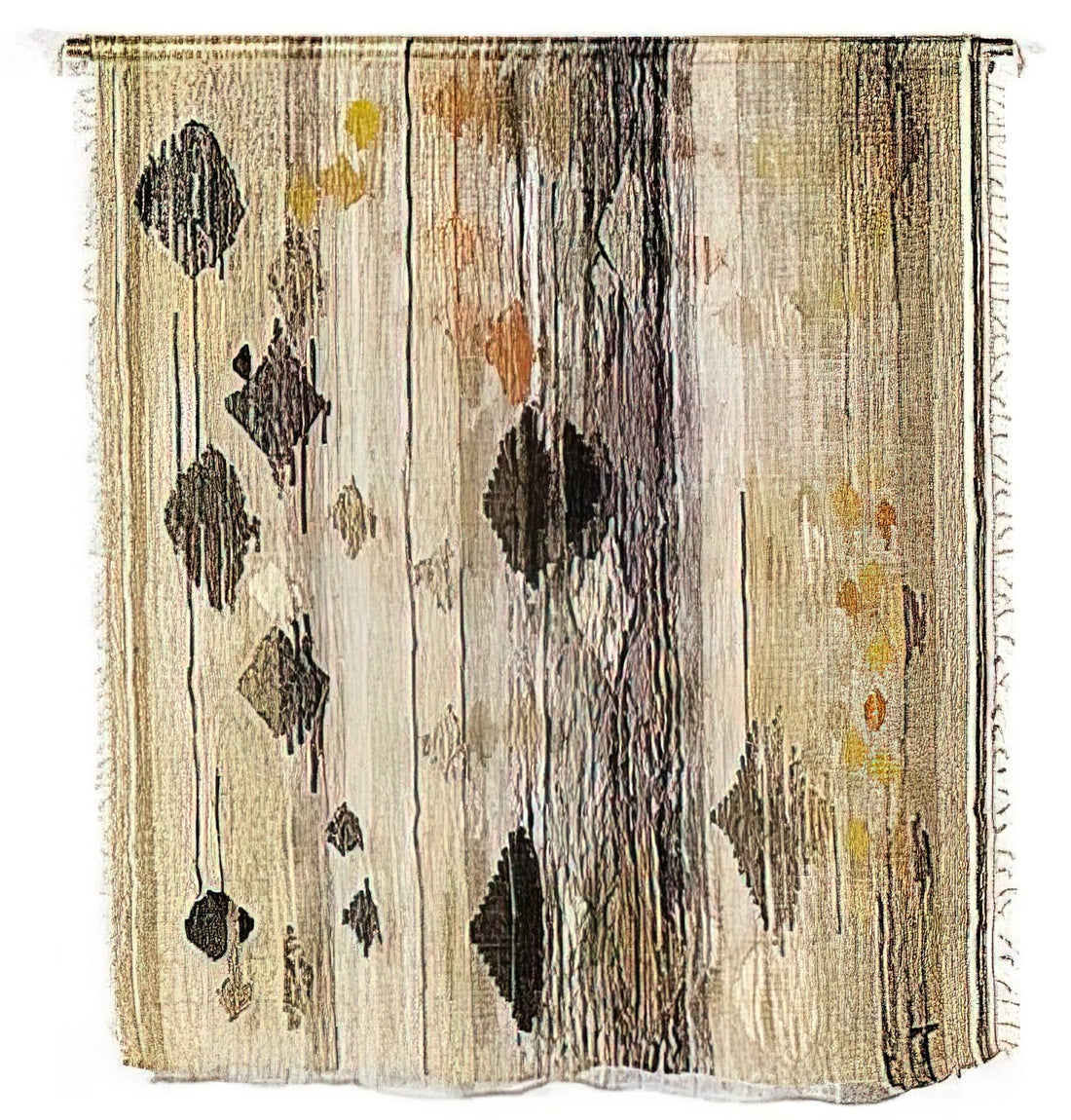 Lenore Tawney Canvas: The Weaver Who Redefined Fiber Art - FLOATING SHAPES 1958 by Lenore Tawney