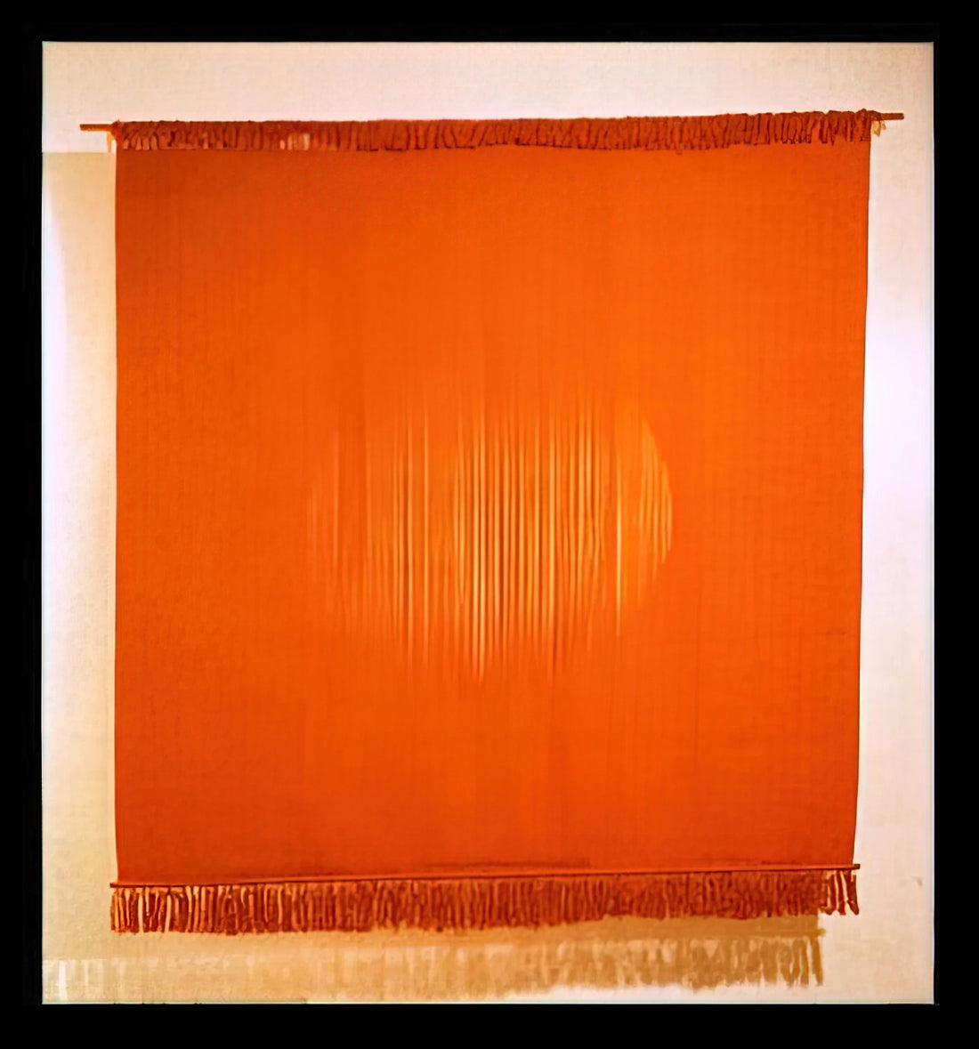 Lenore Tawney Collage: The Fiber Artist's Pioneering Textile Revolution - IN FIELDS OF LIGHT 1975 by Lenore Tawney