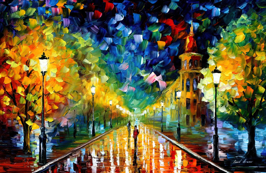 Leonid Afremov Art Prints: A Collector's Guide to Vibrant Impressionism - Leonid Afremov by Leonid Afremov