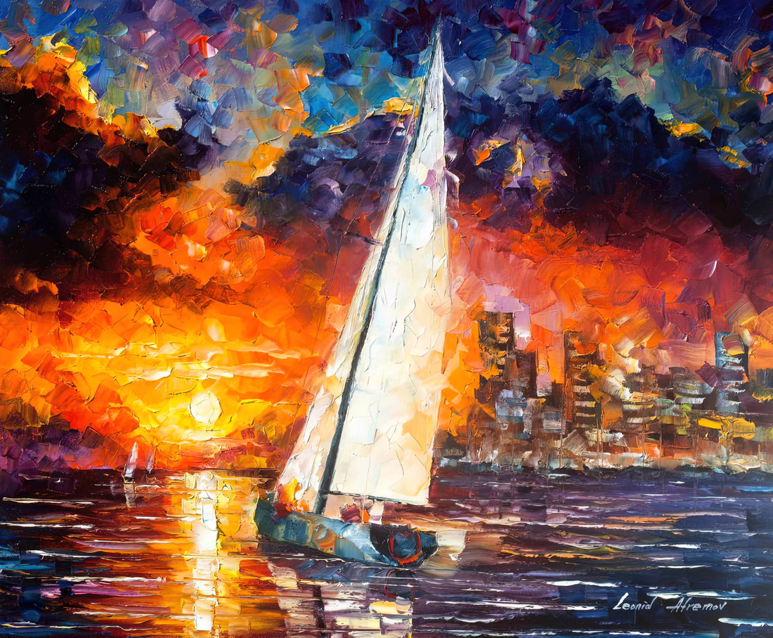 Leonid Afremov Art Prints: A Collector's Guide to Vibrant Impressionism - Leonid Afremov by Leonid Afremov