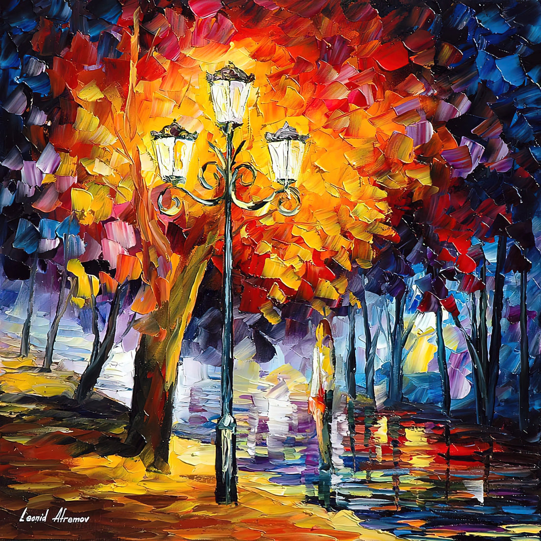 Leonid Afremov Price Guide: Understanding the Value of His Vibrant Art Prints - Leonid Afremov by Leonid Afremov