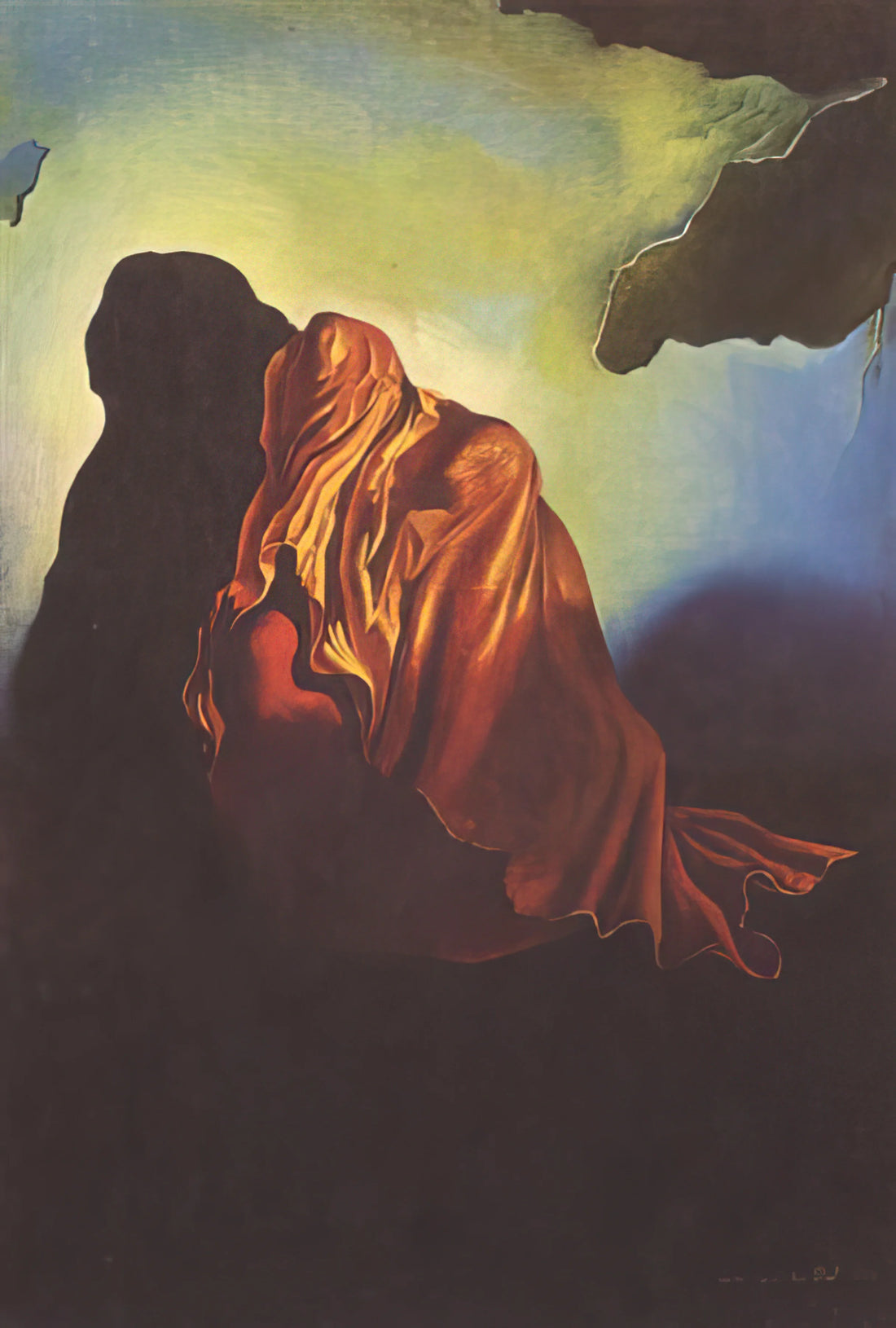 Lincoln in Dalivision Lithograph Price: A Collector's Guide to Value & Authenticity - THE VEILED HEART by Salvador Dali