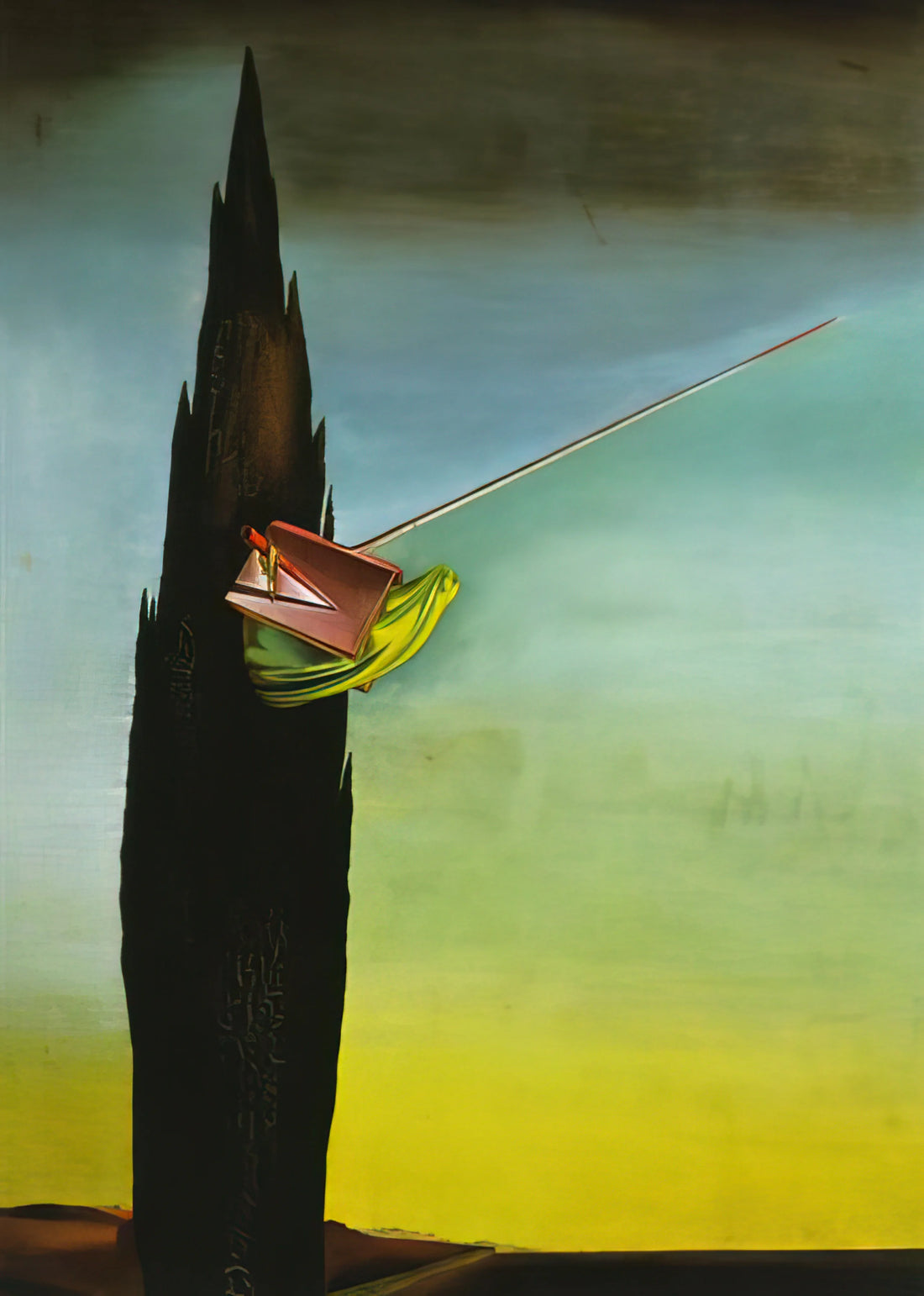 Lincoln in Dalivision Lithograph: Salvador Dalí's Optical Masterpiece Decoded - SURREALIST ESSAY by Salvador Dali