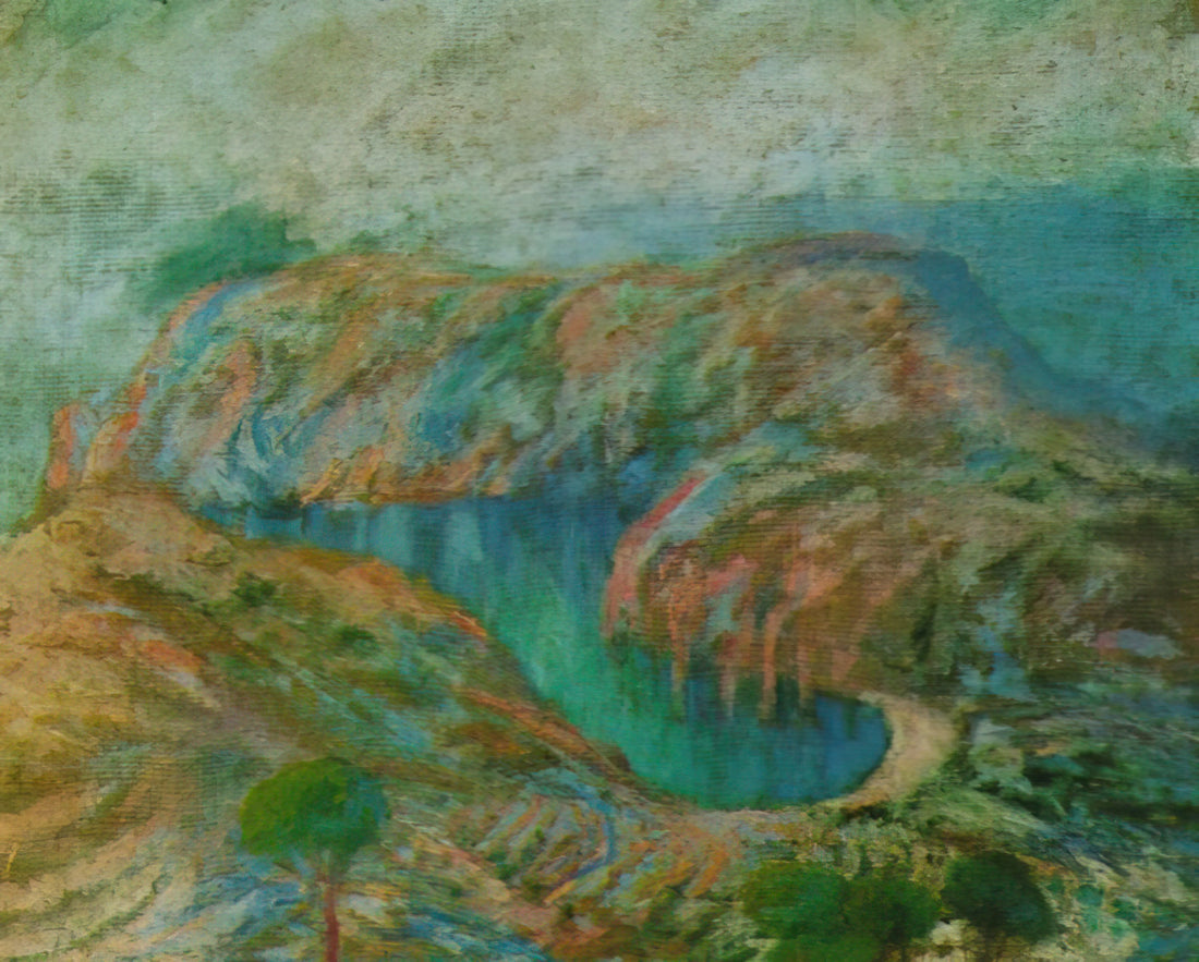 Lithographs by Salvador Dalí: A Collector's Guide to Surrealist Masterpieces - CALANQUE JONCULS CADAQUES by Salvador Dali