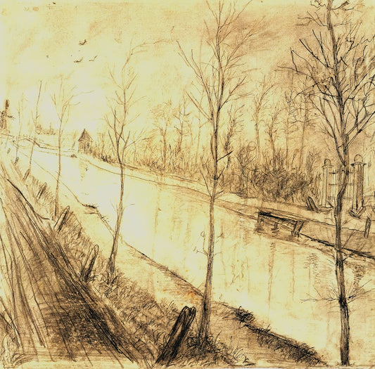 Living Van Gogh: How to Bring the Post-Impressionist Master's Vision into Your Home - Canal by Vincent van Gogh