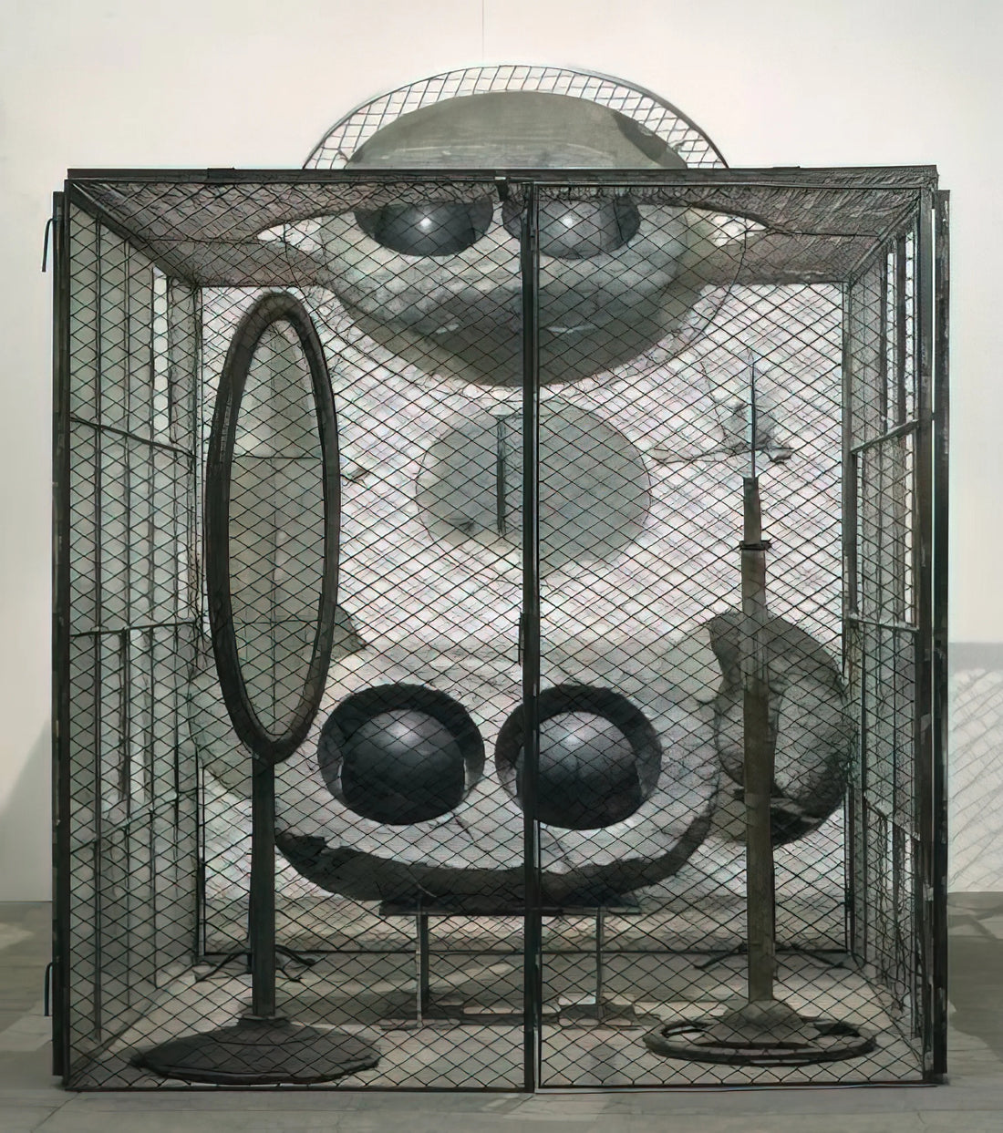 Louise Bourgeois Art Prints: A Guide to the Iconic Artist's Work and Legacy - CELL EYES AND MIRRORS 1993 by Louise Bourgeois