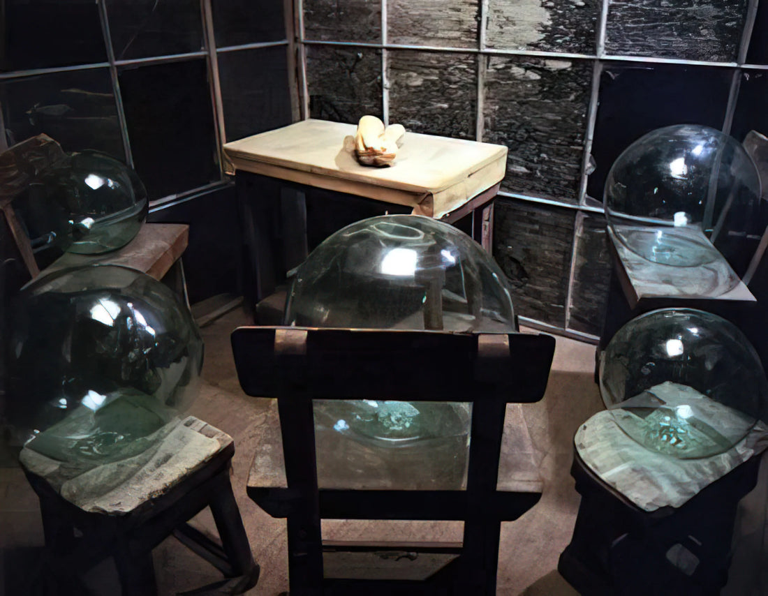 Louise Bourgeois at SFMOMA: A Deep Dive into the Artist's Legacy and Iconic Works - CELL GLASS SPHERES AND HANDS 1993 by Louise Bourgeois
