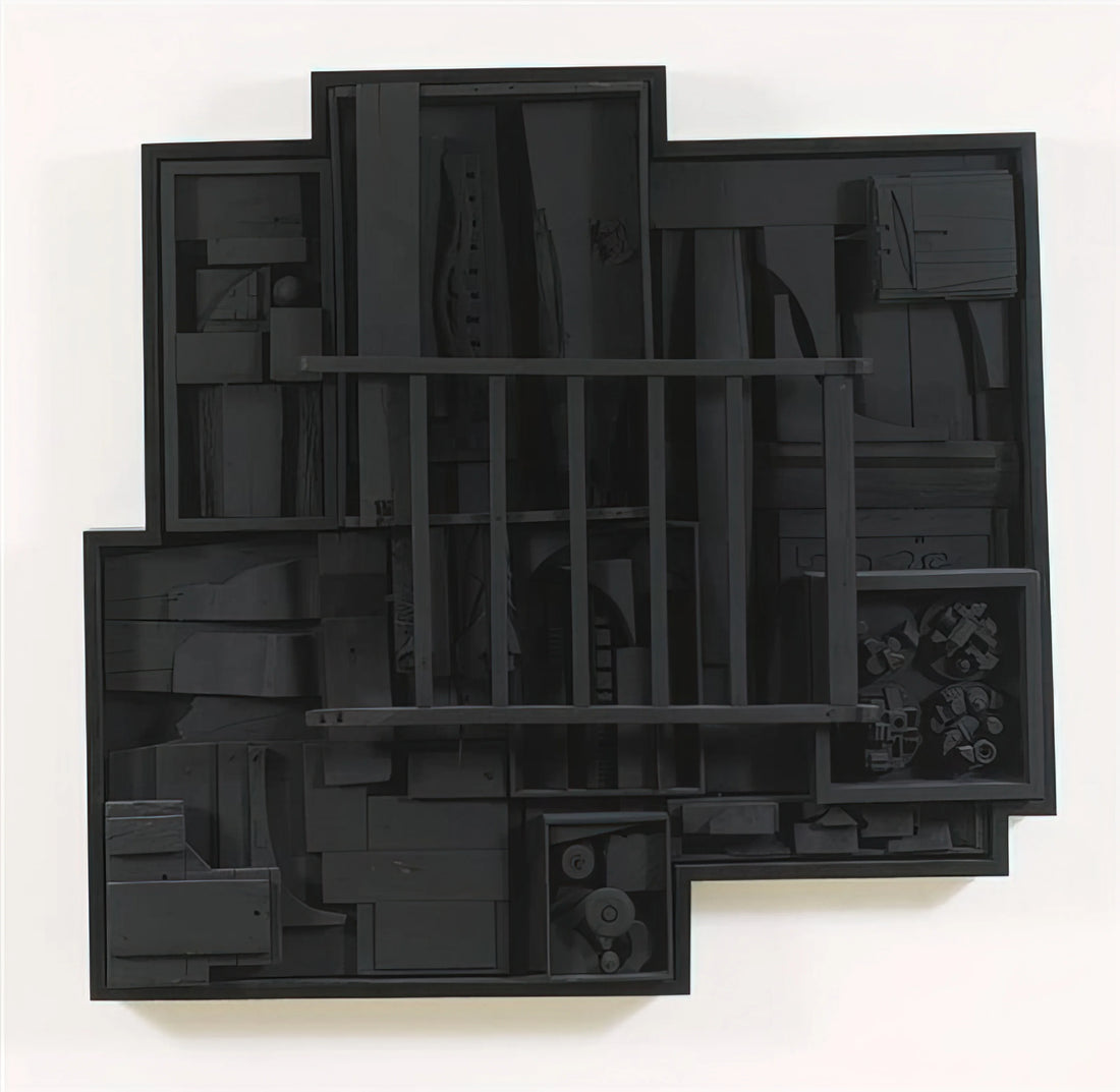 Louise Nevelson Famous Artwork: The Monumental Sculptures That Redefined Modern Art - SKY JAG IV 1974 by Louise Nevelson