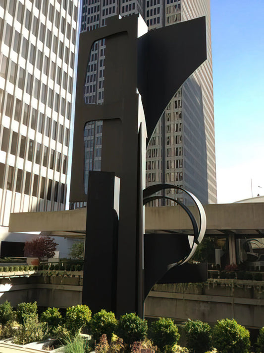 Louise Nevelson Gallery: Exploring the Monumental World of Assemblage Art - SKY TREE 1977 by Louise Nevelson