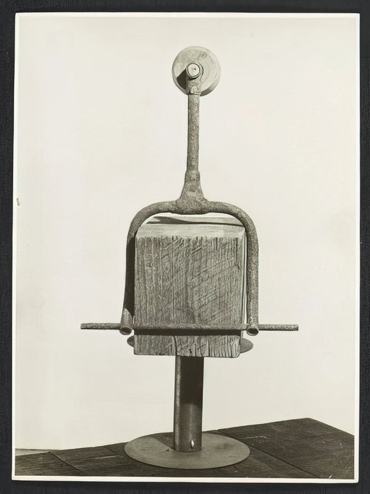 Louise Nevelson Images: Exploring the Monochromatic World of an American Sculptural Icon - CLOWN TIGHT ROPE WALKER 1942 by Louise Nevelson
