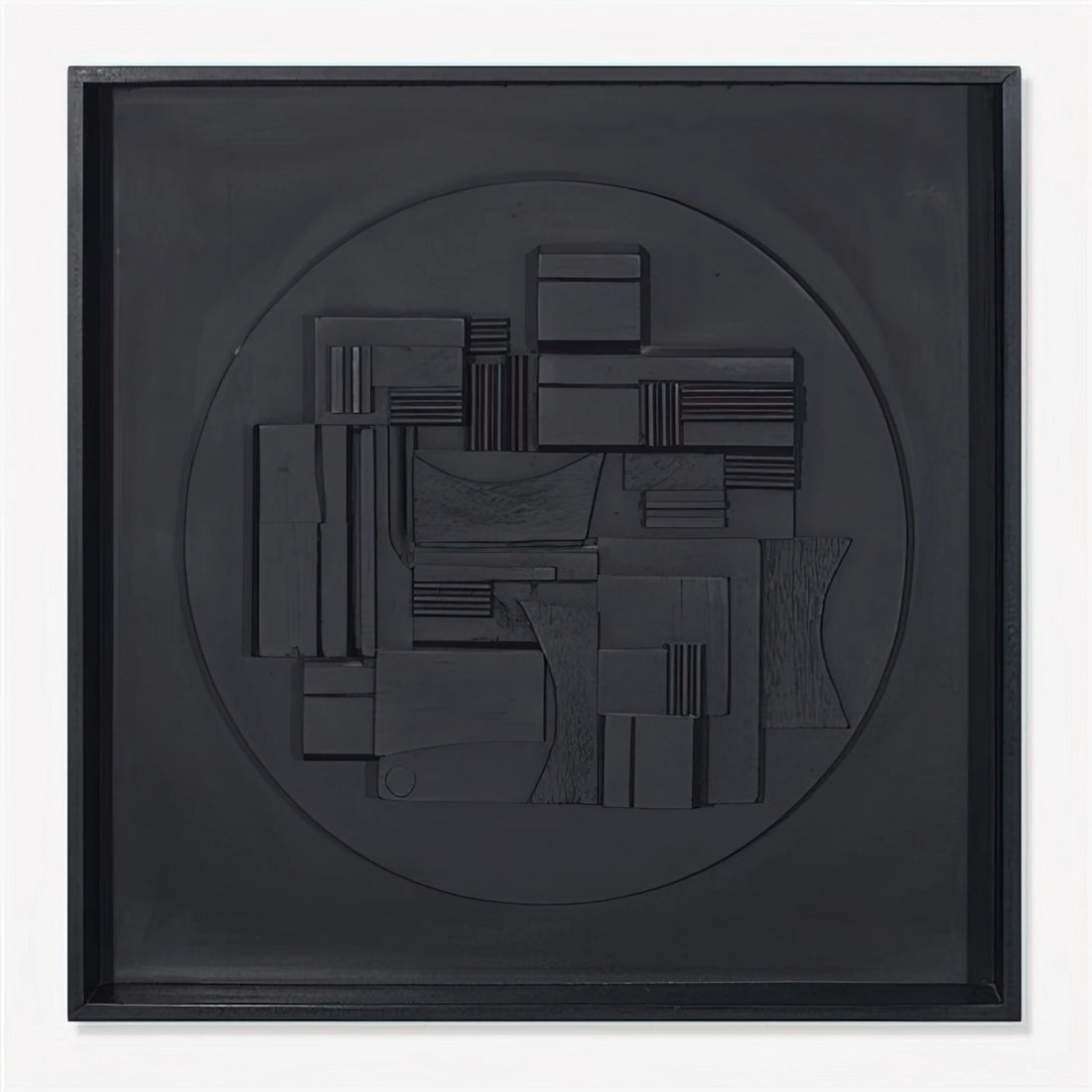 Louise Nevelson's Sculptures: The Monumental Poetry of Assemblage - FULL MOON 1980 by Louise Nevelson