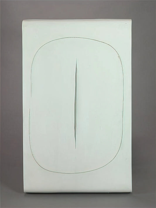 Lucio Fontana Prints: A Guide to the Spatialist Master's Revolutionary Art - Concept Spatiale - 1968 by Lucio Fontana
