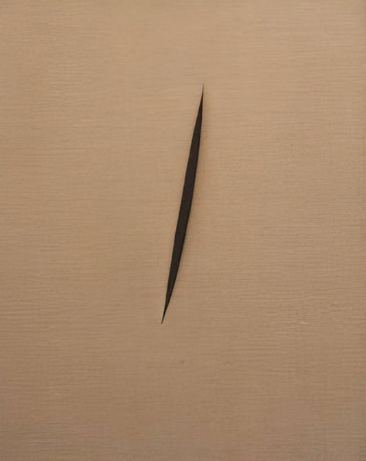 Lucio Fontana Sculpture: Spatialism, Slashes, and the Revolution of Form - Concept Spatiale - 1960 by Lucio Fontana